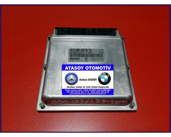 MERCEDES SPRINTER MOTOR BEYNİ 6111531591 6111531091 6111530591 0001536179 0001534179 6111536279 0281011797 0281011746 0281011484 0281010921 0281010825 0261010616 OM611M1